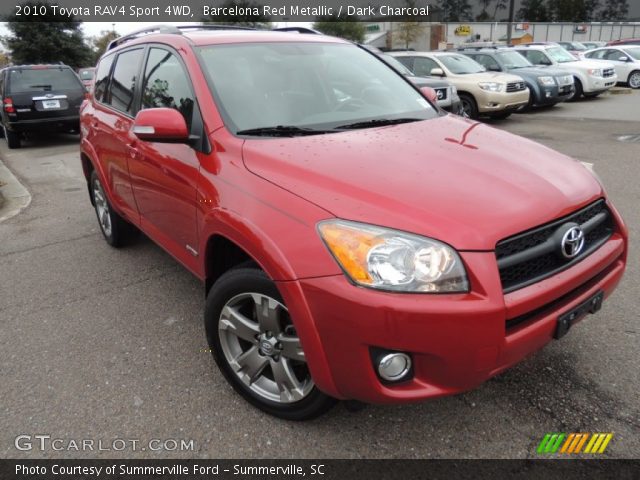 2010 Toyota RAV4 Sport 4WD in Barcelona Red Metallic