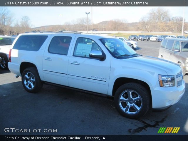 2014 Chevrolet Suburban LTZ 4x4 in Summit White