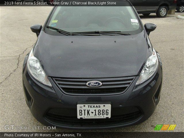 2013 Ford Fiesta S Sedan in Violet Gray