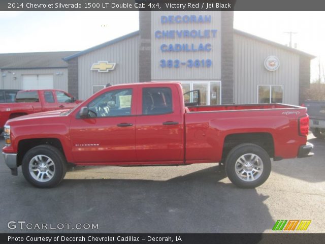 2014 Chevrolet Silverado 1500 LT Double Cab 4x4 in Victory Red