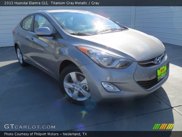 2013 Hyundai Elantra GLS in Titanium Gray Metallic