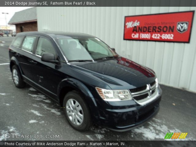 2014 Dodge Journey SE in Fathom Blue Pearl