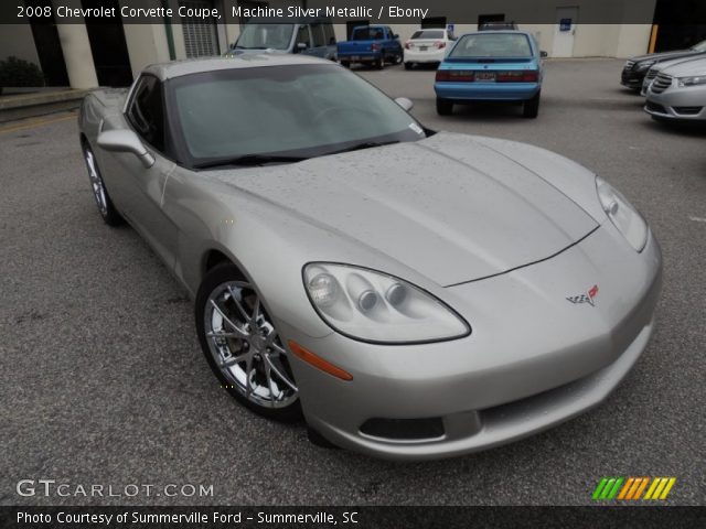 2008 Chevrolet Corvette Coupe in Machine Silver Metallic