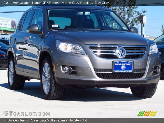 2011 Volkswagen Tiguan SE 4Motion in Alpine Gray Metallic