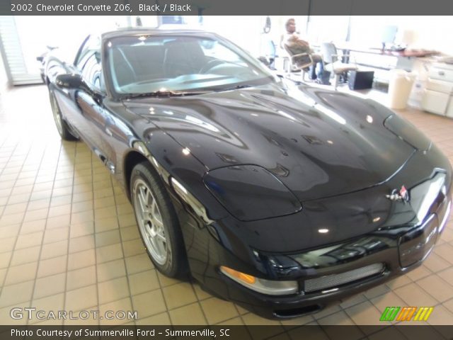 2002 Chevrolet Corvette Z06 in Black