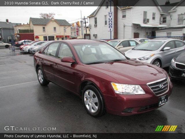 2010 Hyundai Sonata GLS in Dark Cherry Red