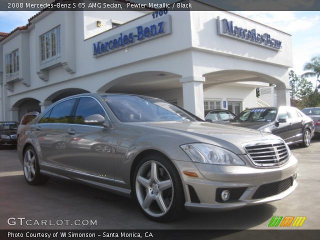 2008 Mercedes-Benz S 65 AMG Sedan in Pewter Metallic
