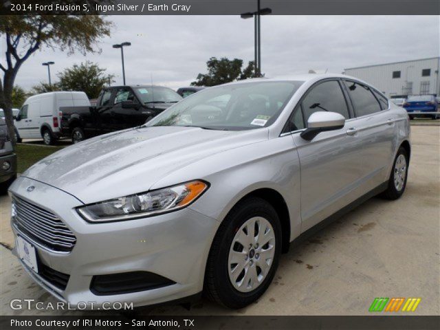 2014 Ford Fusion S in Ingot Silver