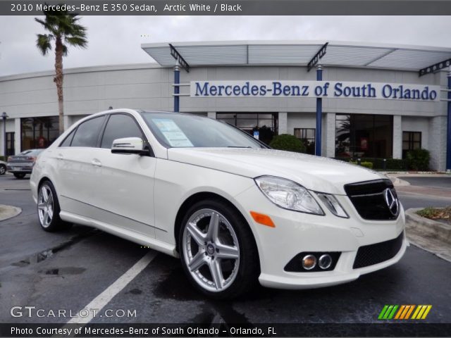 2010 Mercedes-Benz E 350 Sedan in Arctic White