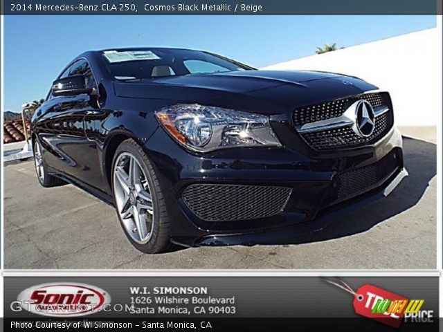 2014 Mercedes-Benz CLA 250 in Cosmos Black Metallic