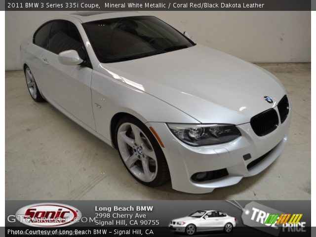 2011 BMW 3 Series 335i Coupe in Mineral White Metallic