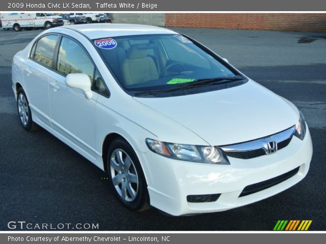 2009 Honda Civic LX Sedan in Taffeta White