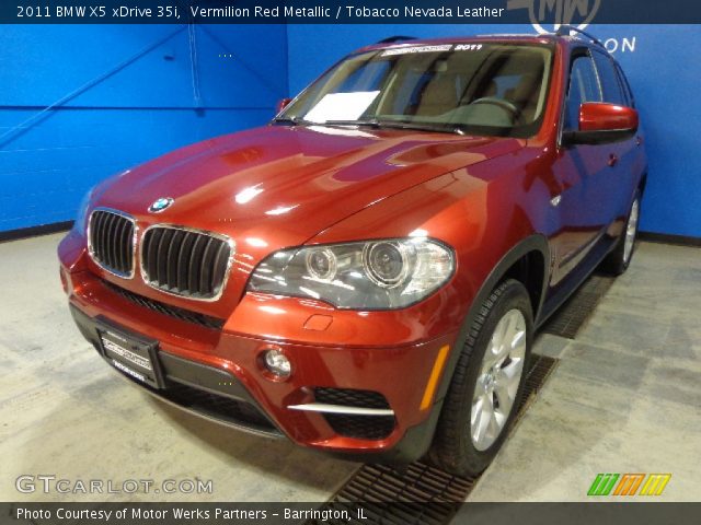 2011 BMW X5 xDrive 35i in Vermilion Red Metallic