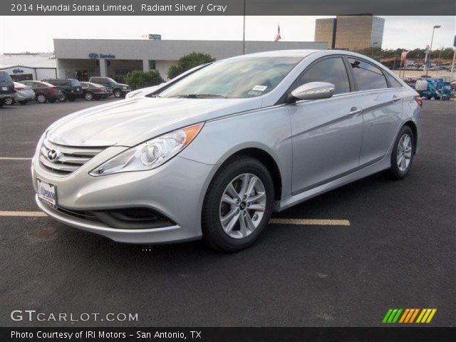 2014 Hyundai Sonata Limited in Radiant Silver