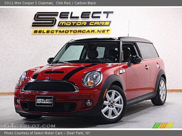 2011 Mini Cooper S Clubman in Chili Red