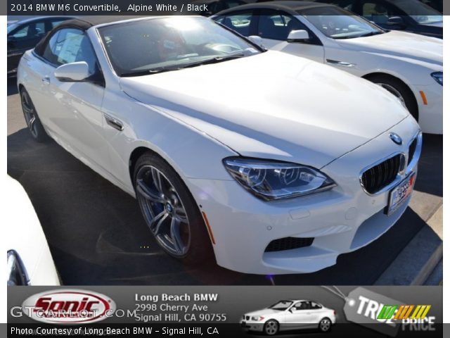 2014 BMW M6 Convertible in Alpine White