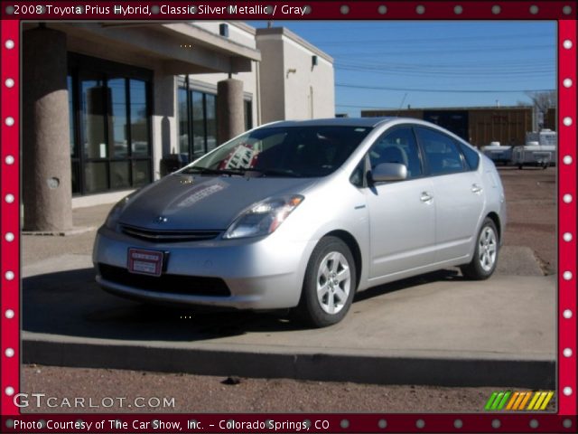 2008 Toyota Prius Hybrid in Classic Silver Metallic