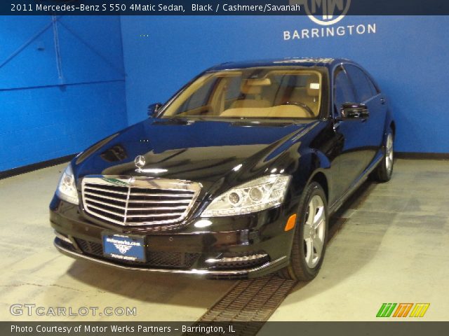 2011 Mercedes-Benz S 550 4Matic Sedan in Black