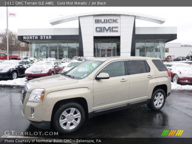 2011 GMC Terrain SLE AWD in Gold Mist Metallic