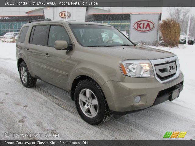 2011 Honda Pilot EX-L 4WD in Mocha Metallic