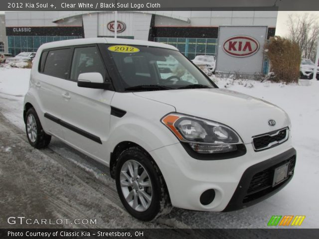 2012 Kia Soul + in Clear White