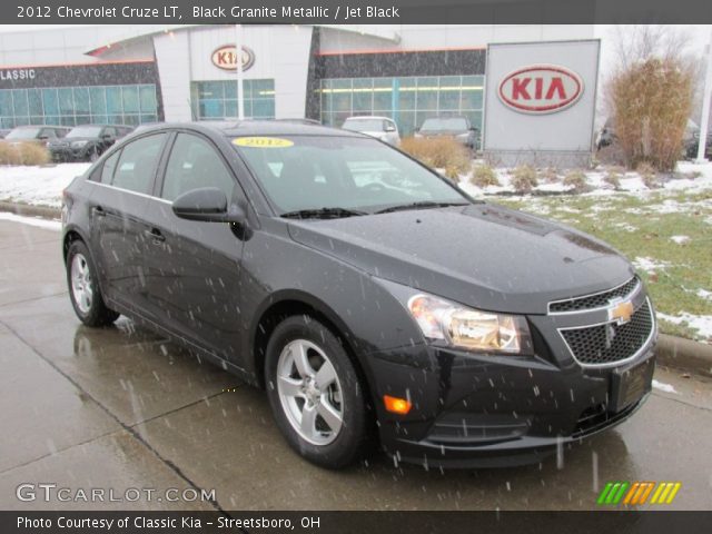 2012 Chevrolet Cruze LT in Black Granite Metallic