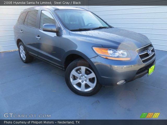 2008 Hyundai Santa Fe Limited in Steel Gray