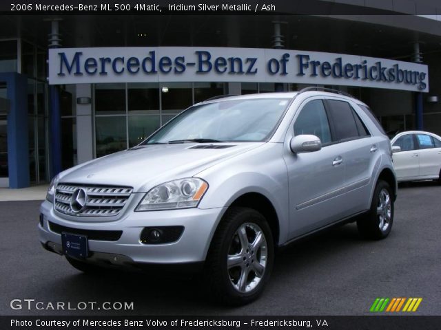 2006 Mercedes-Benz ML 500 4Matic in Iridium Silver Metallic