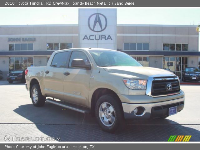 2010 Toyota Tundra TRD CrewMax in Sandy Beach Metallic