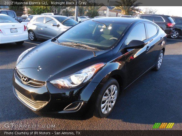 2012 Hyundai Elantra GLS in Midnight Black