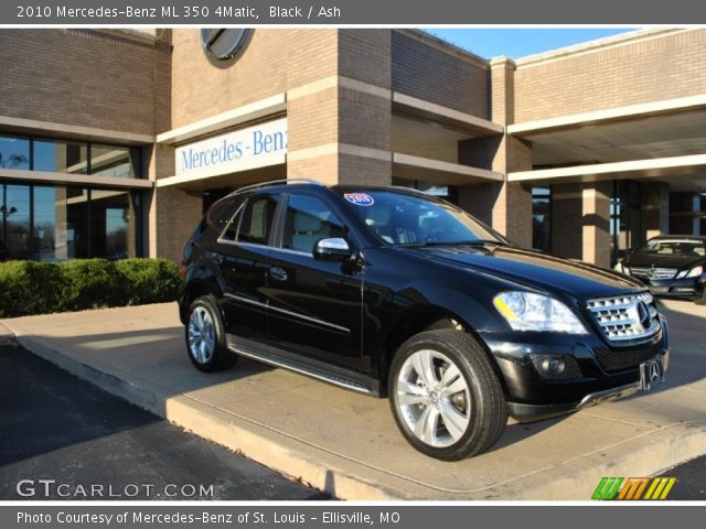 2010 Mercedes-Benz ML 350 4Matic in Black