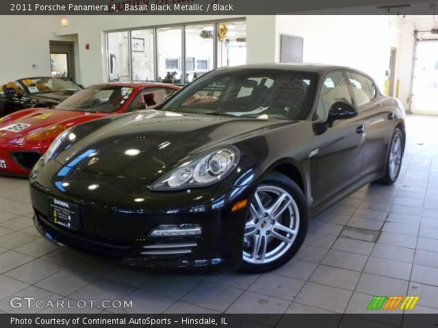 2011 Porsche Panamera 4 in Basalt Black Metallic