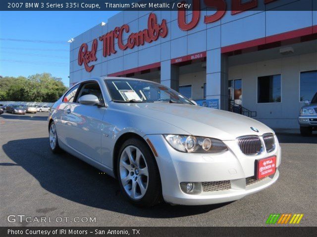 2007 BMW 3 Series 335i Coupe in Titanium Silver Metallic