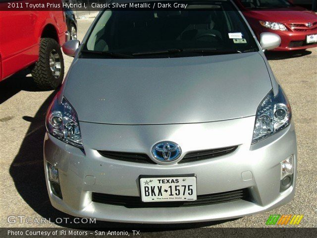 2011 Toyota Prius Hybrid I in Classic Silver Metallic