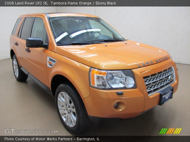 2008 Land Rover LR2 SE in Tambora Flame Orange