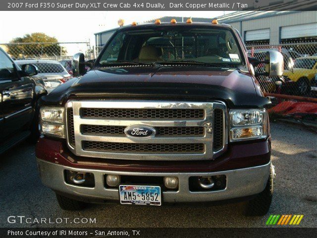 2007 Ford F350 Super Duty XLT Crew Cab 4x4 Dually in Dark Copper Metallic