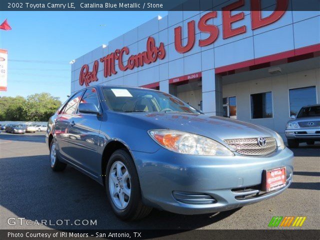 2002 Toyota Camry LE in Catalina Blue Metallic