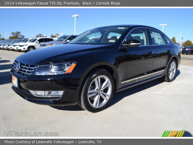 2014 Volkswagen Passat TDI SEL Premium in Black
