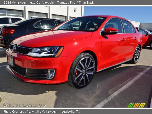 2014 Volkswagen Jetta GLI Autobahn in Tornado Red