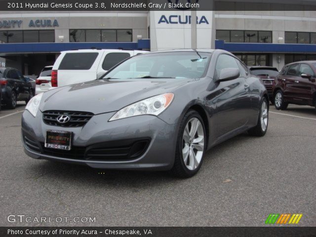 2011 Hyundai Genesis Coupe 3.8 in Nordschleife Gray