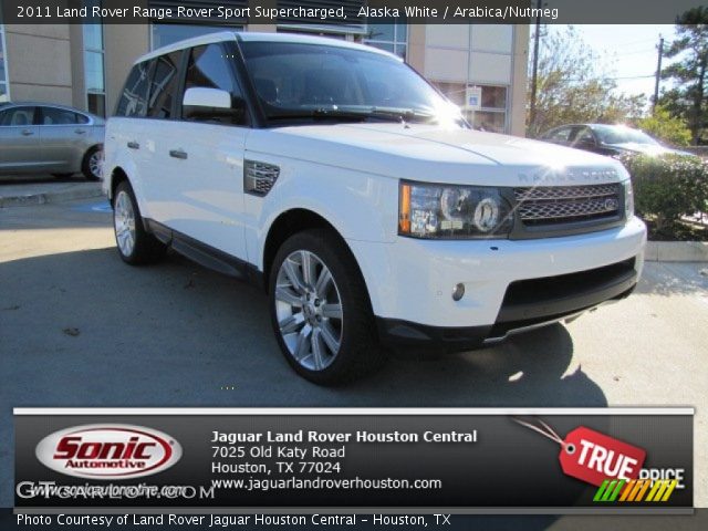 2011 Land Rover Range Rover Sport Supercharged in Alaska White