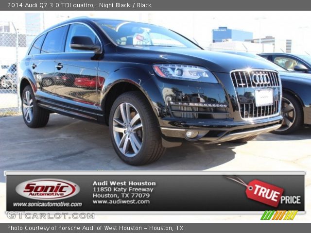 2014 Audi Q7 3.0 TDI quattro in Night Black