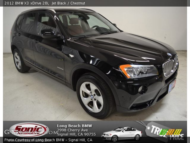 2012 BMW X3 xDrive 28i in Jet Black