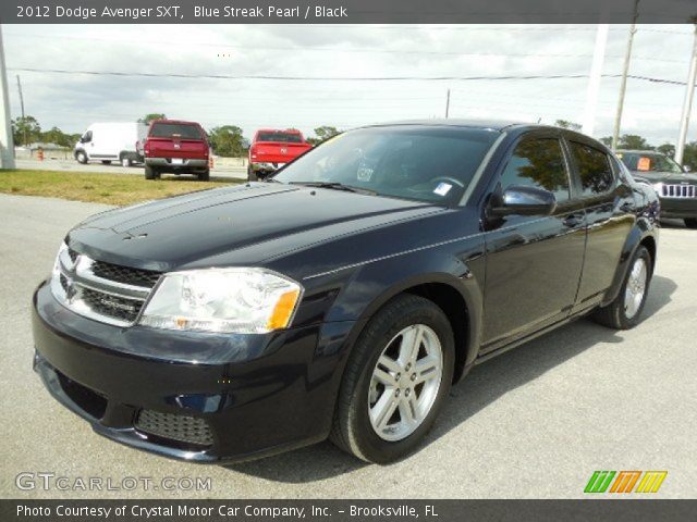 2012 Dodge Avenger SXT in Blue Streak Pearl