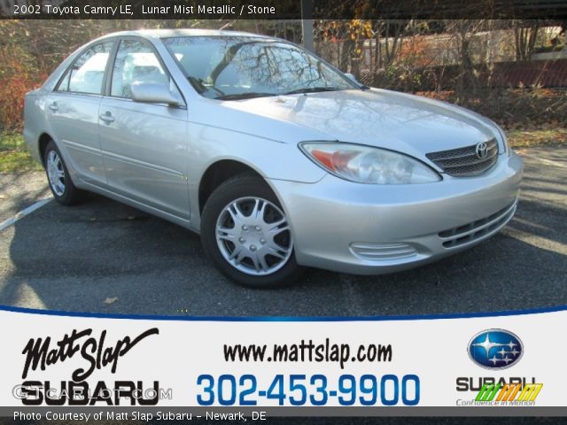 2002 Toyota Camry LE in Lunar Mist Metallic