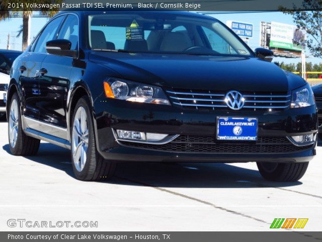 2014 Volkswagen Passat TDI SEL Premium in Black