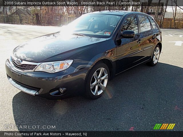 2008 Subaru Impreza Outback Sport Wagon in Obsidian Black Pearl