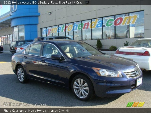 2012 Honda Accord EX-L Sedan in Royal Blue Pearl