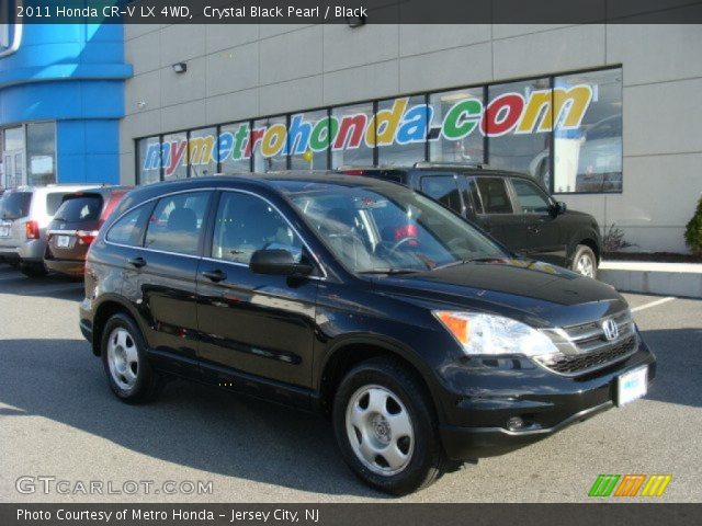 2011 Honda CR-V LX 4WD in Crystal Black Pearl