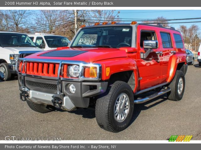 2008 Hummer H3 Alpha in Solar Flare Metallic